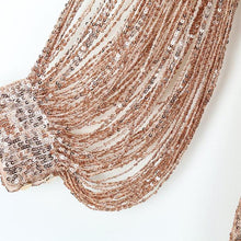 Load image into Gallery viewer, Slit Sleeve Sequin Party Dress
