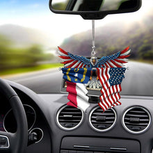 Load image into Gallery viewer, Eagle Flag Hanging Ornament for Car

