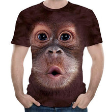 Load image into Gallery viewer, Funny Gorilla 3D T-shirt
