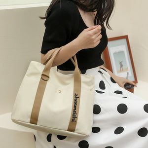 Printed Letter Crossbody Bag