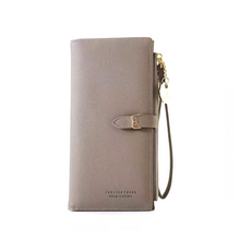 Load image into Gallery viewer, Women Bi-fold Long Purse
