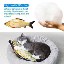 Load image into Gallery viewer, Catnip fish toy
