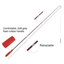 Load image into Gallery viewer, Feather Teaser Cat Toy Retractable Cat Feather Toy Wand
