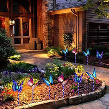 Load image into Gallery viewer, Solar Butterfly Stake Light, 3 Pack
