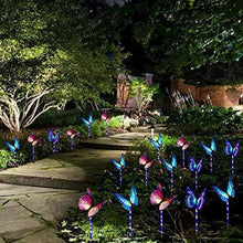 Load image into Gallery viewer, Solar Butterfly Stake Light, 3 Pack
