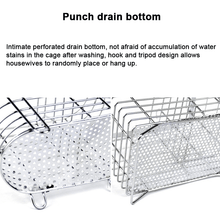Load image into Gallery viewer, Hirundo Stainless Steel Drain Kitchen Shelf
