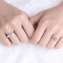 Load image into Gallery viewer, Simple Adjustable Couple Rings
