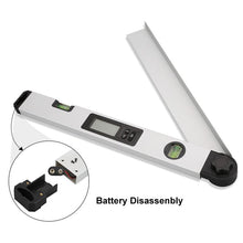 Load image into Gallery viewer, Aluminum alloy digital display angle ruler
