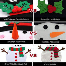 Load image into Gallery viewer, DIY Felt Christmas Snowman Set
