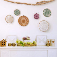 Load image into Gallery viewer, Bamboo Frame Embroidery Hoop Ring
