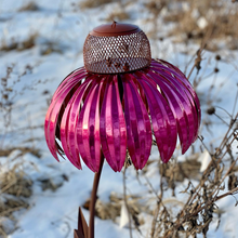 Load image into Gallery viewer, Coneflower Bird Feeder
