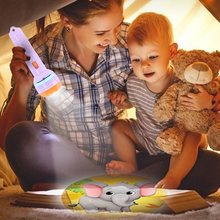 Load image into Gallery viewer, Flashlight Projector Torch Lamp Toy
