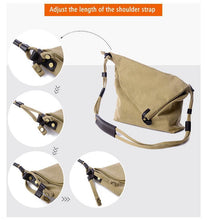 Load image into Gallery viewer, Trendy literary retro canvas bag
