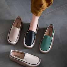 Load image into Gallery viewer, Platform Colorblock Loafers
