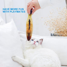 Load image into Gallery viewer, Catnip fish toy
