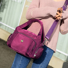 Load image into Gallery viewer, Waterproof Lightweight Nylon Handbag
