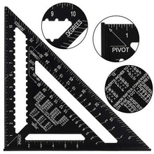Load image into Gallery viewer, 7/12 inch Triangle Carpenter Square
