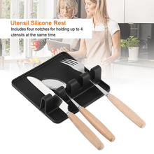 Load image into Gallery viewer, Hirundo Silicone Kitchen Utensil Rest
