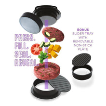 Load image into Gallery viewer, Hirundo 1-2-3 Burger Press Patty Maker
