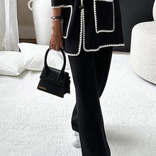Load image into Gallery viewer, Solid Color Casual Two-Piece Suit
