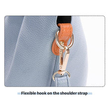 Load image into Gallery viewer, 2 In 1 Leather Shopper Tote Bag
