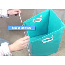 Load image into Gallery viewer, Folding Clothing Storage Basket
