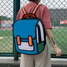 Load image into Gallery viewer, 2D Cartoon Funny Backpack
