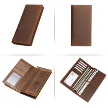 Load image into Gallery viewer, Men&#39;s Long Genuine Leather Wallet
