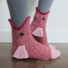 Load image into Gallery viewer, Animal Wool Knitted Socks
