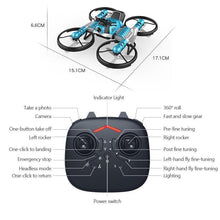 Load image into Gallery viewer, 2 in 1 Folding RC Drone and Motorcycle Vehicle
