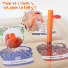 Load image into Gallery viewer, Magnetic Color and Number Maze
