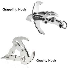 Load image into Gallery viewer, Stainless Steel Survival Folding Grappling Gravity Hook
