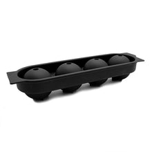 Load image into Gallery viewer, Silicone 4-Ball Ice Ball Maker Mold
