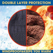 Load image into Gallery viewer, Warm Beanie Cap With Scarf
