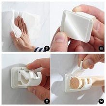 Load image into Gallery viewer, Magic Adjustable Curtains Organized Storage Rack
