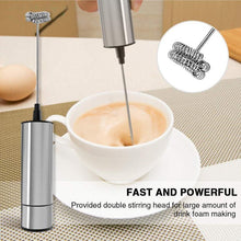 Load image into Gallery viewer, Electric Powerful Handheld Milk Frother
