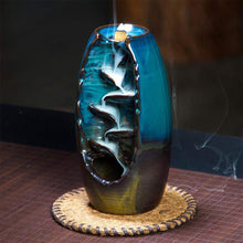 Load image into Gallery viewer, Mountain River Waterfall Back-flow Incense Holder
