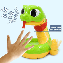 Load image into Gallery viewer, Electric tricky and scary rattlesnake toy
