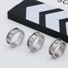 Load image into Gallery viewer, Stainless Steel Rotatable Gear Ring
