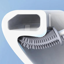 Load image into Gallery viewer, Silicone Toilet Brush and Holder Set
