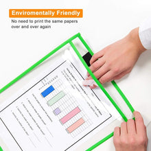 Load image into Gallery viewer, Reusable Dry Erase Pockets Set

