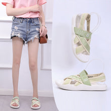 Load image into Gallery viewer, Peep Toe Comfortable Sport Casual Flat Sandals
