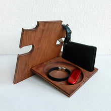Load image into Gallery viewer, Wood Desktop Storage Holder
