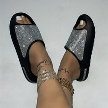 Load image into Gallery viewer, Women&#39;s Gorgeous Summer Rhinestone Slippers
