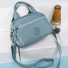 Load image into Gallery viewer, Functional Multi-Compartment Solid Color Handbag
