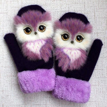 Load image into Gallery viewer, Cute Winter Animal Gloves
