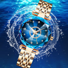 Load image into Gallery viewer, Starry Diamond Dial Ladies Waterproof Watch
