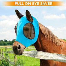Load image into Gallery viewer, Anti-Fly Mesh Equine Mask
