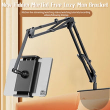 Load image into Gallery viewer, Retractable Hidden Bedside Phone Tablet Holder
