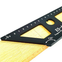 Load image into Gallery viewer, Multi-angle Woodworking Gauge Ruler
